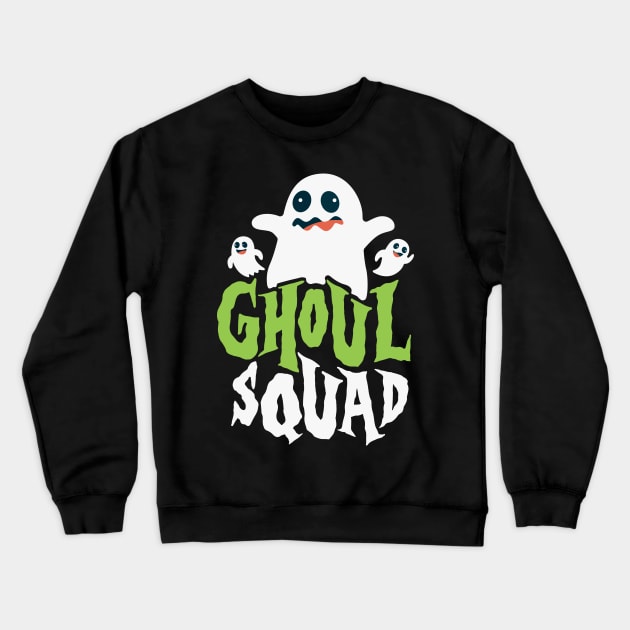 Ghoul Squad Crewneck Sweatshirt by JabsCreative